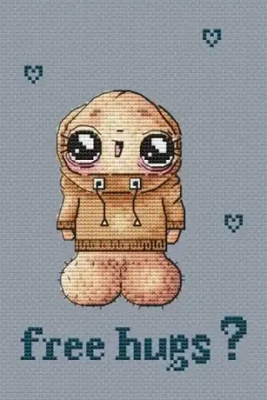 Free Hugs Cross Stitch Pattern Order Now