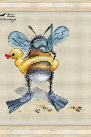 Fresh Stock Dive Cross Stitch Chart