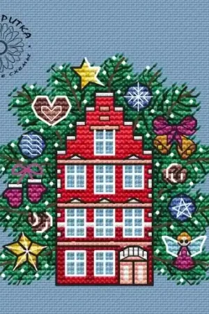 Holland. Winter Cross Stitch Pattern Limited Time