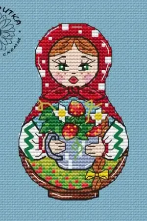 Buy Direct Matryoshka Summer Cross Stitch Pattern