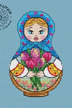 Matryoshka Spring Cross Stitch Pattern Hot Deal