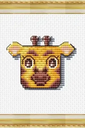 Direct From Manufacturer My Little Ones. Giraffe Cross Stitch Pattern