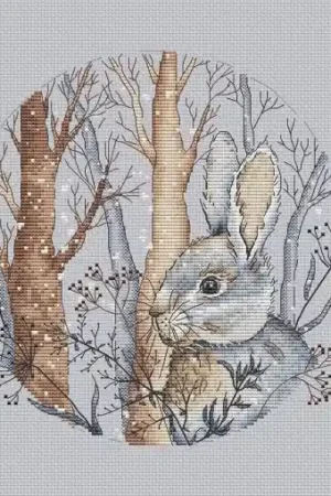 Winter Silence Cross Stitch Pattern Limited Edition