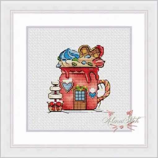 Freakshake Cross Stitch Pattern Free Shipping