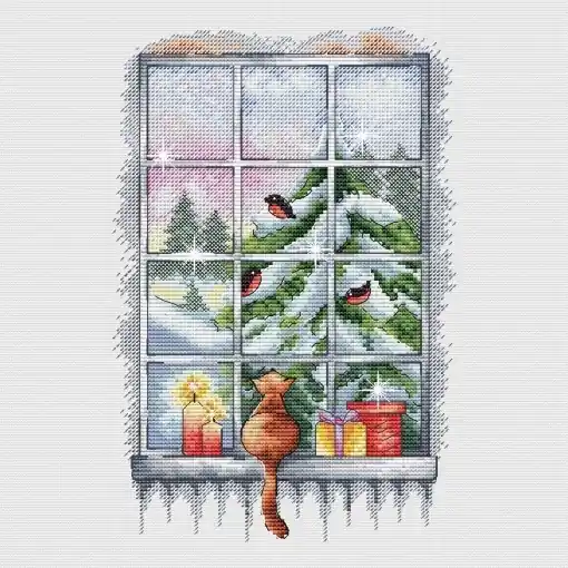 New Year's Morning Cross Stitch Chart Special Discount