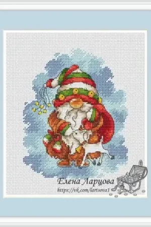 Mega Sale Northern Gnome Cross Stitch Pattern