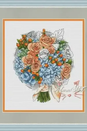 Best Price Caramel Azure Cross Stitch Pattern