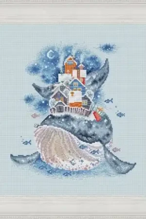 Winter Night Dream Cross Stitch Pattern Budget