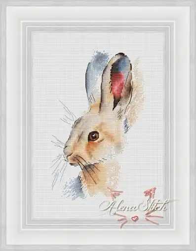 Hassle-Free Returns Hare Cross Stitch Pattern