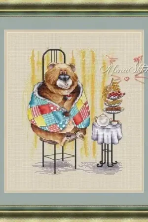 Rowan Tea Cross Stitch Pattern Professional Grade