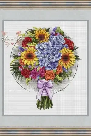 Limited Edition Summer Fireworks Cross Stitch Pattern