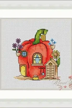 Pepper House Cross Stitch Pattern Big Sale