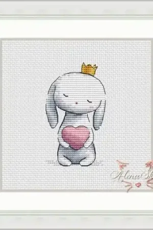 Cute Princess Cross Stitch Pattern Markdown