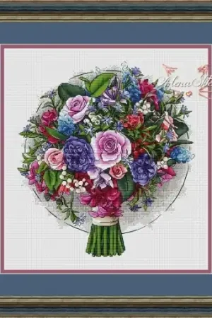 Direct From Manufacturer Blooming Meadow Cross Stitch Pattern