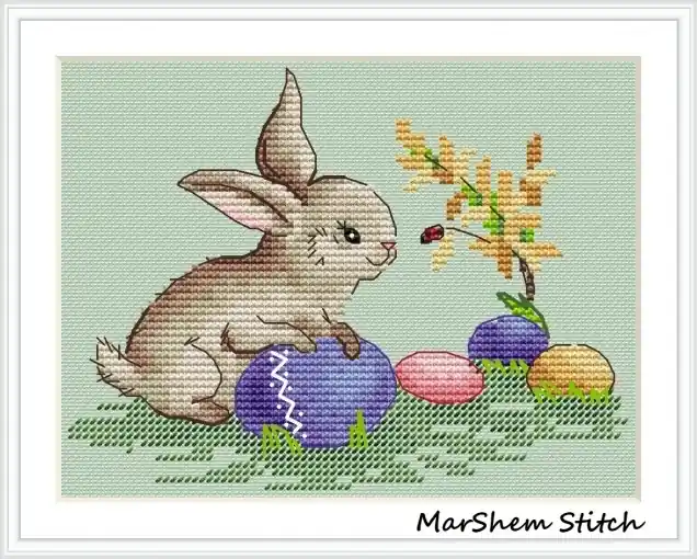 Easter Friends. Part 1 Cross Stitch Pattern Warranty Included