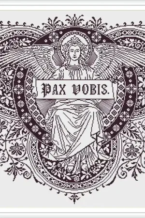 Pax Vobis - PDF Cross Stitch Pattern Grab Now