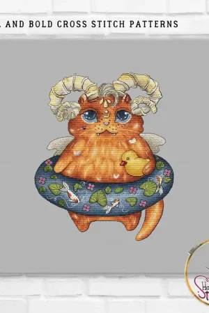 Price Cut Enjoy Your Holiday - PDF Cross Stitch Pattern