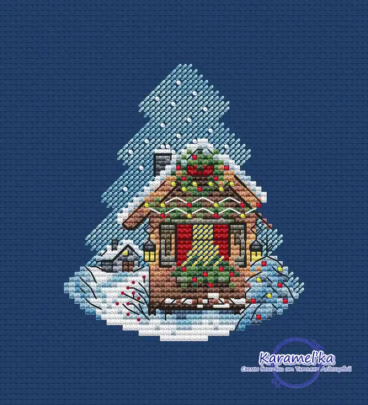 Top Rated Winter Farm - PDF Cross Stitch Pattern