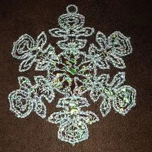 Pretty FSL Snowflake Embroidery Design Today Only