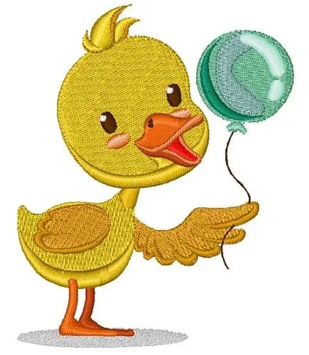 Duck & Balloon Embroidery Design Price Drop