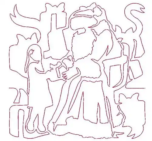 Direct From Manufacturer Quilt Block Scene Embroidery Design