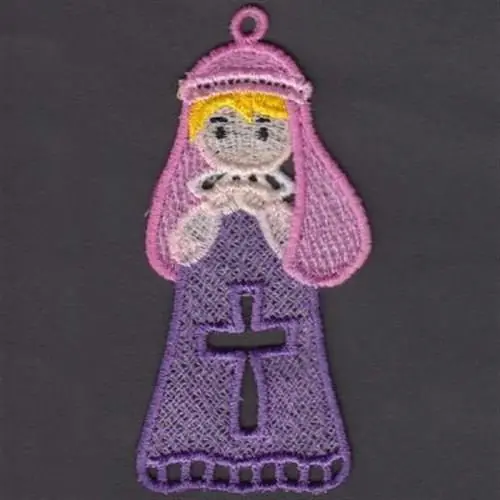 Low Price FSL Mary Embroidery Design