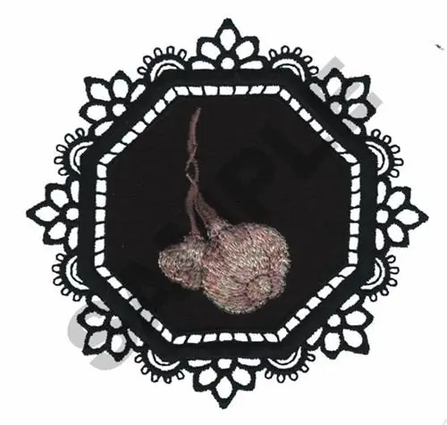 Deal GARDEN LACE GARLIC Embroidery Design
