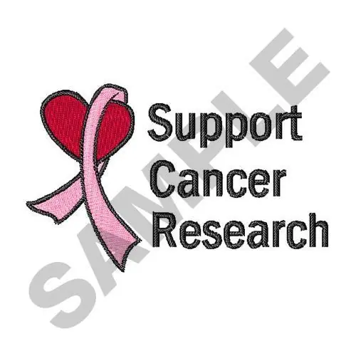 CANCER RESEARCH Embroidery Design Mega Sale
