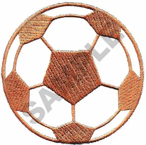 Limited Edition SOCCER BALL Embroidery Design