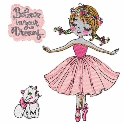 Limited Edition Believe In Dreams Embroidery Design