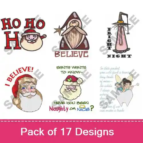Markdown Fantastic Characters! Embroidery design pack by Great Notions, Embroidery Packs on EmbroideryDesigns.com