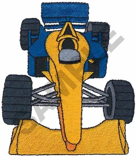 Hassle-Free Returns RACE CAR 9 Embroidery Design