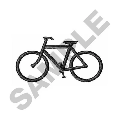 Worldwide Shipping BICYCLE Embroidery Design