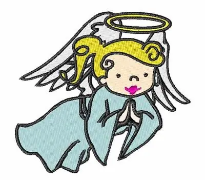 Guardian Angel Embroidery Design Direct From Manufacturer