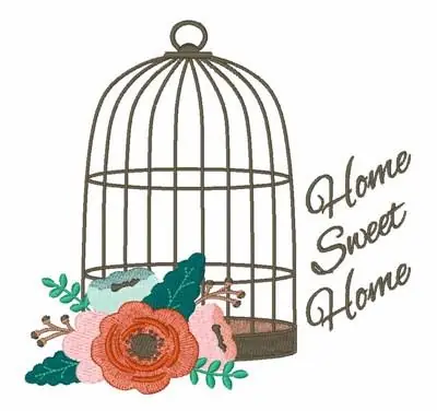 Home Sweet Home Embroidery Design In Demand